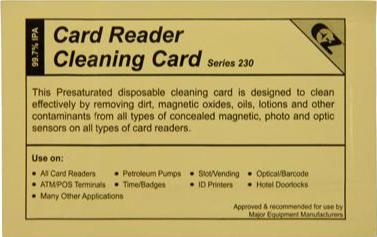 CARD CLEANER